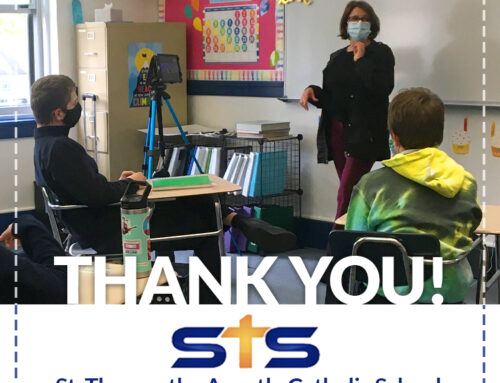 Thank You to St. Thomas the Apostle Catholic School